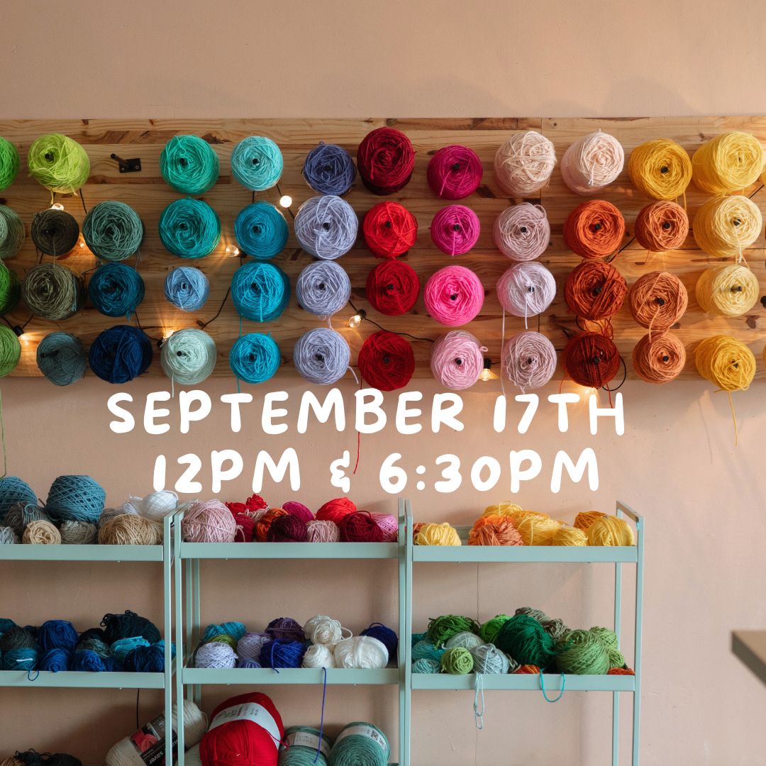 September 17th 12pm & 6:30pm